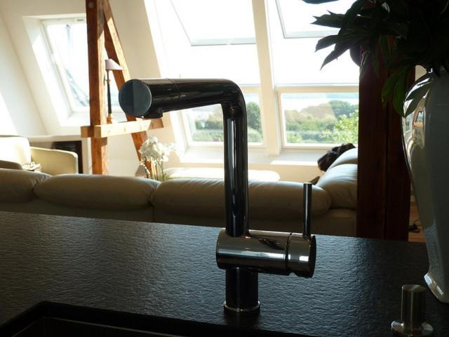 Luxus Penthouse Waterview Apartment Kiel Exterior photo