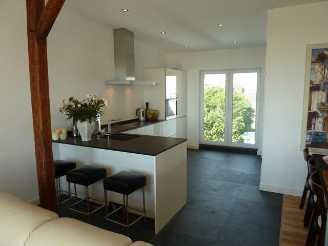 Luxus Penthouse Waterview Apartment Kiel Exterior photo